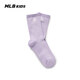 MLB children's official boys and girls classic LOGO soft, comfortable, trendy and versatile mid-calf socks 26 spring new style, light pink, one size fits all 19-23cm