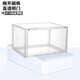 Yusenyi Transparent Shoe Box Storage Box Side Opening Sneaker Anti-Oxidation Magnetic Shoe Cabinet Shoe Display Box Shoe Wall Side Opening Magnetic + Transparent X1 Pack 36x28x22cm