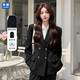 Meng suits, women's small blazers, women's high-end suits, professional suits, women's interviews, commuting formal wear, business casual