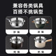 Yong Huan Lid Steamer Wire Accessories Steamer Steam Grid Glass Lid Electric Cooking Pot Accessories Small Pot Stainless Steel Steamer Suitable for 17CM Pot Mouth Diameter