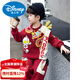 Disney Boys' Winter Suit Red Velvet Clothes Handsome Baby Winter New Year's Clothes Children's Thickened Sweatshirt Ultraman Red Splicing Style 90 cm (recommended height is about 85cm)