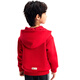 Adidas (adidas) Children's Clothing 2026 New Year Model Men's and Large Children's Toy Story Plush Children's Hooded Sweatshirt Pullover KS3167 KS3167 Light Scarlet 152