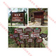 Anticorrosive wood billboard, bulletin board, scenic spot sign, introduction board, display guide board, wooden flower and grass board, customized style 1