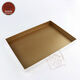 Baking mold non-stick gold plate rectangular right angle gold non-stick household baking pan roll mold S38237*30*3 points 5cmDS1410382 right angle