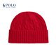 Polo Ralph Lauren Ralph Lauren Unisex 25 Autumn New Year Series Wool Beanie RL54201 600-Red ONE