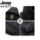 JEEP Jeep International Brand Men's Down Jacket Winter Casual Solid Color 2026 New Short Hooded Thickened Warm Jacket Brown M 115-130Jin Jin equals 0.5 kg