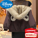 Disney (Disney) Girls' Velvet Thickened Jackets Autumn and Winter Clothes 2025 New Style Children's Jackets Trendy Winter Tops for Middle and Large Children Purple Brown 170 (Suitable for heights around 160cm)