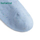 Hotwind 2026 spring new women's sweet colorful dot calf socks 03 beige one size