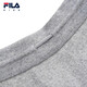 FILA children's clothing short skirt 2025 winter new style casual and comfortable woolen skirt for girls, middle and large children, dark ink gray-MG 110