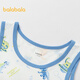 Balabala children's vest, baby boy's bottoming, comfortable, sleeveless and skin-friendly two-piece set, the same style in the mall
