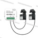 Tuya Tuya smart two-way 12-channel electricity meter WIFI Zigbee with CT transformer sample ZIGBEE-dual channel-2CT