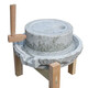Tuojin small stone mill household millstone old stone mill bluestone millstone household millstone handmade stone mill household soy milk machine household ornamental stone mill (ornament)
