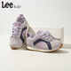Lee Children's Shoes Spring New Children's Low-top Running Shoes Girls' Versatile Anti-Slip Sports Shoes for Boys X0068 Purple 29 Recommended Foot Length 179mm