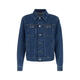 GUCCI Men's Jacket Warm and Durable Cotton Dark Blue Daily Street Denim Casual Blue One Size | 54