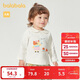 Balabala baby tops baby long-sleeved T-shirt girls 2025 new cute shopping mall same style 200125100006