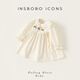 INSBOBO Girls Dress 2026 Spring New Children's Skirt Girls Fashionable Princess Dress Good-looking Spring Clothes Off-White 73