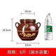 Fantasy lard jar high temperature resistant ceramic with lid old-fashioned oil jar earthen jar bean paste chili pickle jar rice jar water capacity 6Jin Jin is equal to 0.5kg oil jar