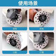 Special cutting blade for tiles and rock slabs, ceramic chamfering, diamond grinding saw blade, trimming, emery angle grinder slice, 100*20*1.0mm, black - 1 piece