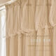 Fantasy double-layer blackout curtain cloth and gauze integrated princess style French milk tea color ins internet celebrity lace gauze hook-type finished product. Popular recommendation - gray cloth + gauze, free curtain head, Korean pleats, 3 meters open, 2.7 meters high (1.5*2.7 two pieces)