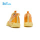 361 Shopping Mall Same Style Children's Shoes Boys Basketball Shoes 2026 Spring New Big Children's Practical Cushioning Sneakers Fresh Yellow/Milkshake Orange Size 36