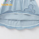BALABALA Shopping mall same style BALABALA children's clothing children's short skirt girls 2026 new spring and autumn pure cotton embroidered skirt denim light blue 88101 90