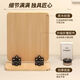 Mirror makeup mirror home desktop desktop makeup mirror wooden texture makeup table large mirror dormitory foldable spot quick-release vertical folding storage model high-definition mirror