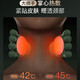 Master's hand, shoulder and neck massager simulates human hand massage shawl, back trapezius muscle and cervical vertebra massager for kneading New Year's gifts, practical artifact for parents and boyfriends, customized bionic hand + dual-zone red light hot compress + ultra-light weight
