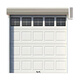 Qigong electric garage door aluminum alloy rolling shutter door 3m*5m QG-JZJLM10C