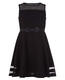 Calvin Klein Girls' Traditional Party Dress, Slim and Flare Silhouette, Black/Ballet Shoes Black/Ballet Shoes 5