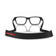 PRADA Prada Linea Rossa Square Frame Glasses Black One Size