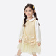 Xiaoyinman children's clothing girls doll collar dress Xiaoxiangfeng 26 spring sweet and cute mesh skirt for children yellow 110