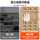 Fantasy dormitory shoe box storage box transparent shoe box drawer type carton shoe storage can be stacked shoe cabinet for girls within 40 yards 6 pieces 1x1x1cm