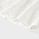 Tongtai (TONGTAI) baby girl dress spring and autumn children's clothing girls outer wear lace cover skirt mesh jacquard vest dress white 90