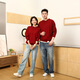 Family portrait, parent-child outfit, red New Year sweater for the Year of the Horse, New Year's greeting clothes for a family of three, mother and daughter, high-end style, burgundy sweater/single piece 170, adult size M (recommended height 155-160cm)