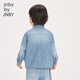 Jnby by JNBY new Jiangnan Buyi baby shirt 26 spring baby YQ2210640 958/denim light blue 90cm