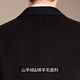 Antonio sheep wool & cashmere suit collar down coat business men's casual thickened warm suit jacket