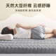MUJI Class A fabric soybean antibacterial anti-pressure mattress mattress cover household anti-slip foldable mattress 1.8*2m bed