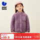 Mini Bala mini parent-child baby anti-static reversible plush jacket warm parent-child winter wear