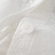 INMAN pure cotton French lace stand-up collar shirt for women 2026 spring commuting temperament high-end embroidered long-sleeved shirt off-white S