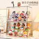 Hakkai Bird blind box Bubble Mart display box labubu figure display cabinet acrylic storage rack Lego ladder storage rack