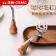 OEMG high-end potato masher baby food supplement tool masher press rolling masher food grade stainless steel bear masher 1
