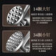 拓进德国捶肉器松肉锤牛排工具专用锤家用肉锤神器敲打断筋锤子拍打器 S形双面钉实心肉锤