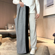 The new season's new men's autumn and winter Zhengui aesthetics, exquisite light luxury, versatile two-color casual pants, high-end men's clothing, gray 34 (155-165Jin Jin is equal to 0.5 kg)