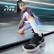ANTA (ANTA) children's sports shoes for girls and boys running shoes 26 spring new drawstring lightweight stinger student cushioning shoes black/edelvet purple-4 33 shoe inner length 20.5cm