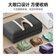 Miaoxinsi kraft paper hand-held gift Taihe Zhongan handbag Oxford cloth moving bag 105L/3 black