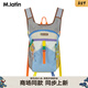 M.Latin shopping mall same model M.Latin children's 26 spring new style big girl bright color design backpack bell blue F