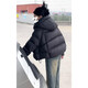 Playboy (PLAYBOY) Puff Black Short Down Jacket Damen 2026 Winter New Small 90 White Duck Down Thickened Bread Jacket Offizielles Flaggschiff Off-White S 80-105Jin Jin entspricht 0,5 kg