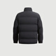 HECHTER stand collar short down jacket men's business casual white duck down jacket high-end black M