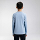 Adidas boys' round neck pullover sports casual long-sleeved T-shirt KG5966 KG5966 One size fits all 128