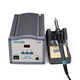QUICK soldering station soldering iron 205 digital display adjustable temperature lead-free high frequency hot air soldering station 150W intelligent electric soldering iron welding machine QUICK205